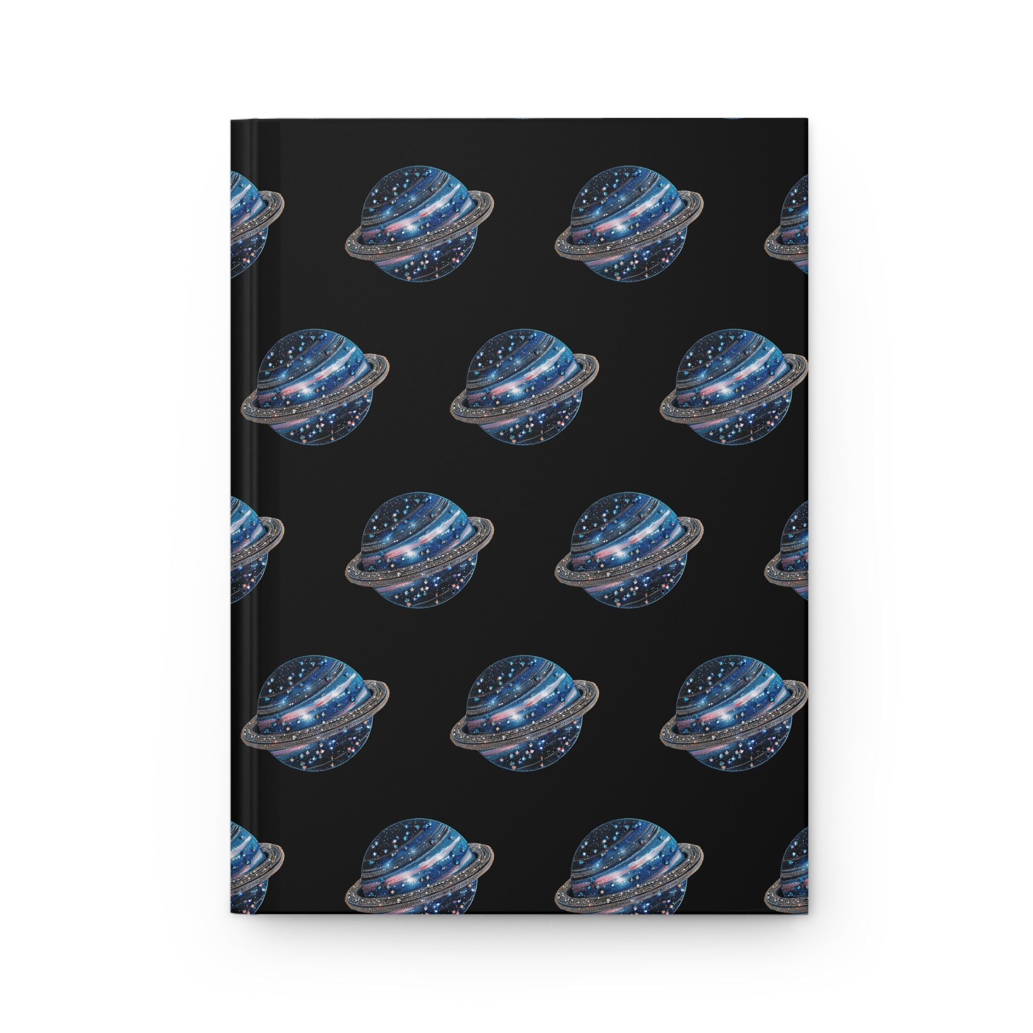Galaxy Planet Hardcover Journal – Space-Themed Notebook for Stargazers & Science Lovers