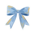 Blue Bow Sticker | Watercolor Vinyl Laptop Decal