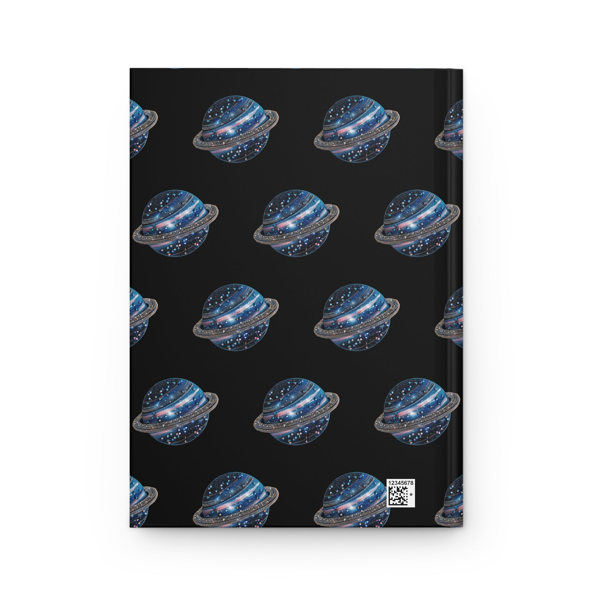 Galaxy Planet Hardcover Journal – Space-Themed Notebook for Stargazers & Science Lovers