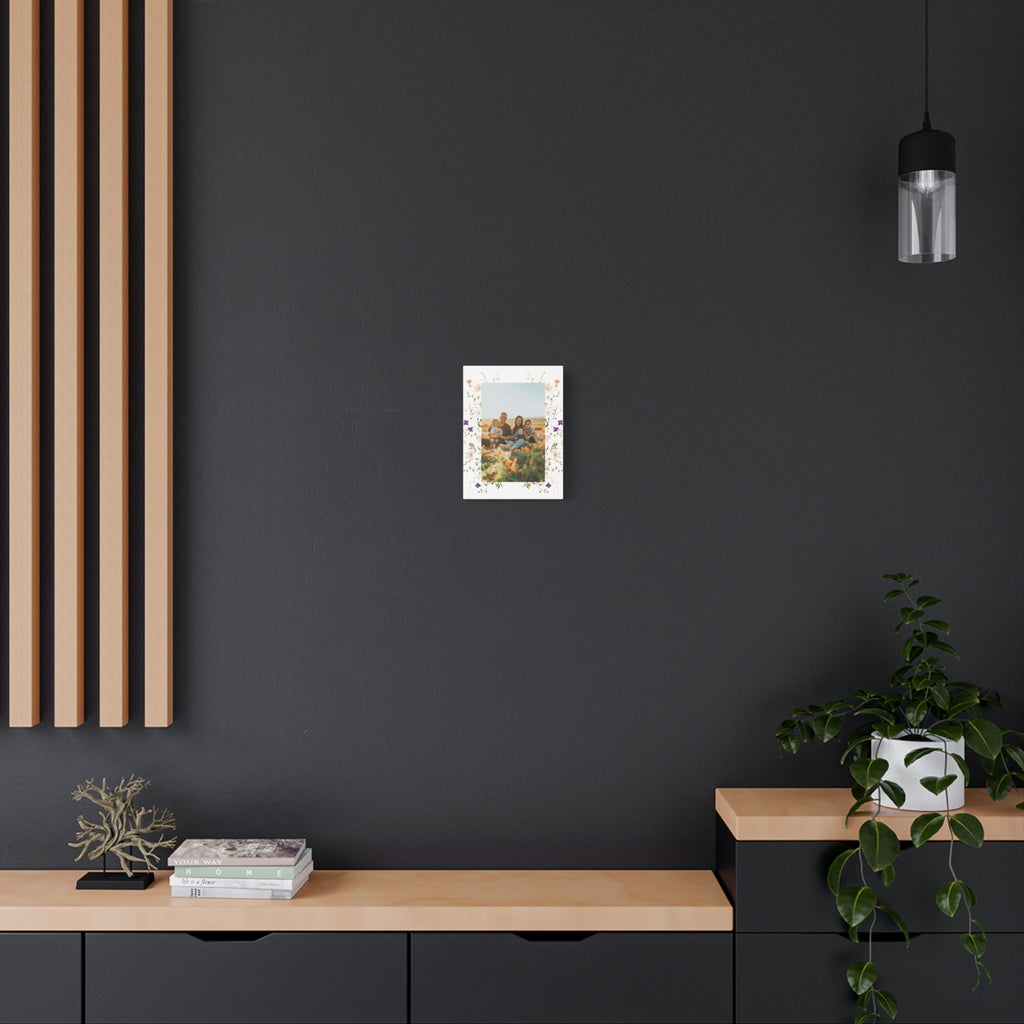 Floral Photo Canvas Print — Matte Stretched Wall Art