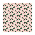 Pink Floral Tablecloth — Vintage White Chrysanthemum Pattern for Spring & Mother's Day