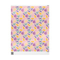 Floral Confetti Wrapping Paper - Pastel Pink Botanical Gift Wrap
