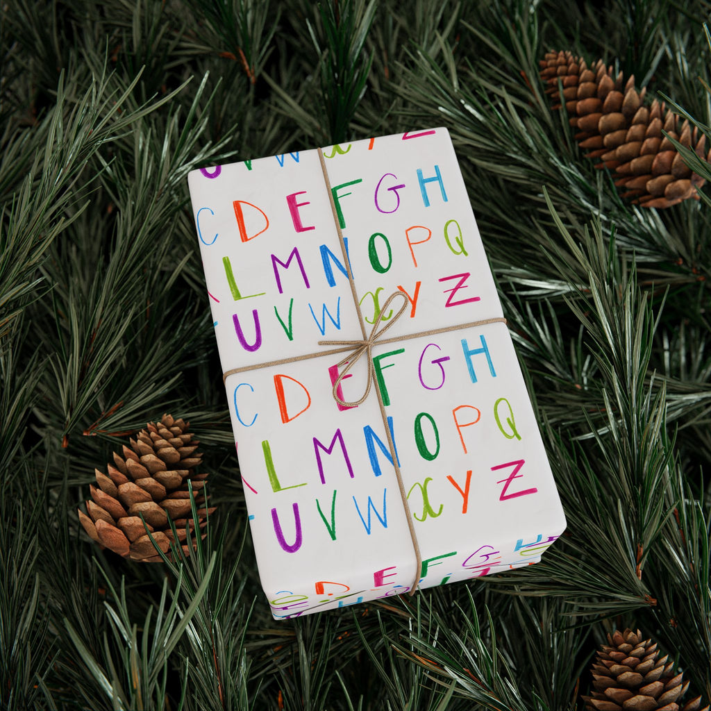 Alphabet Wrapping Paper | A–Z Gift Wrap Roll