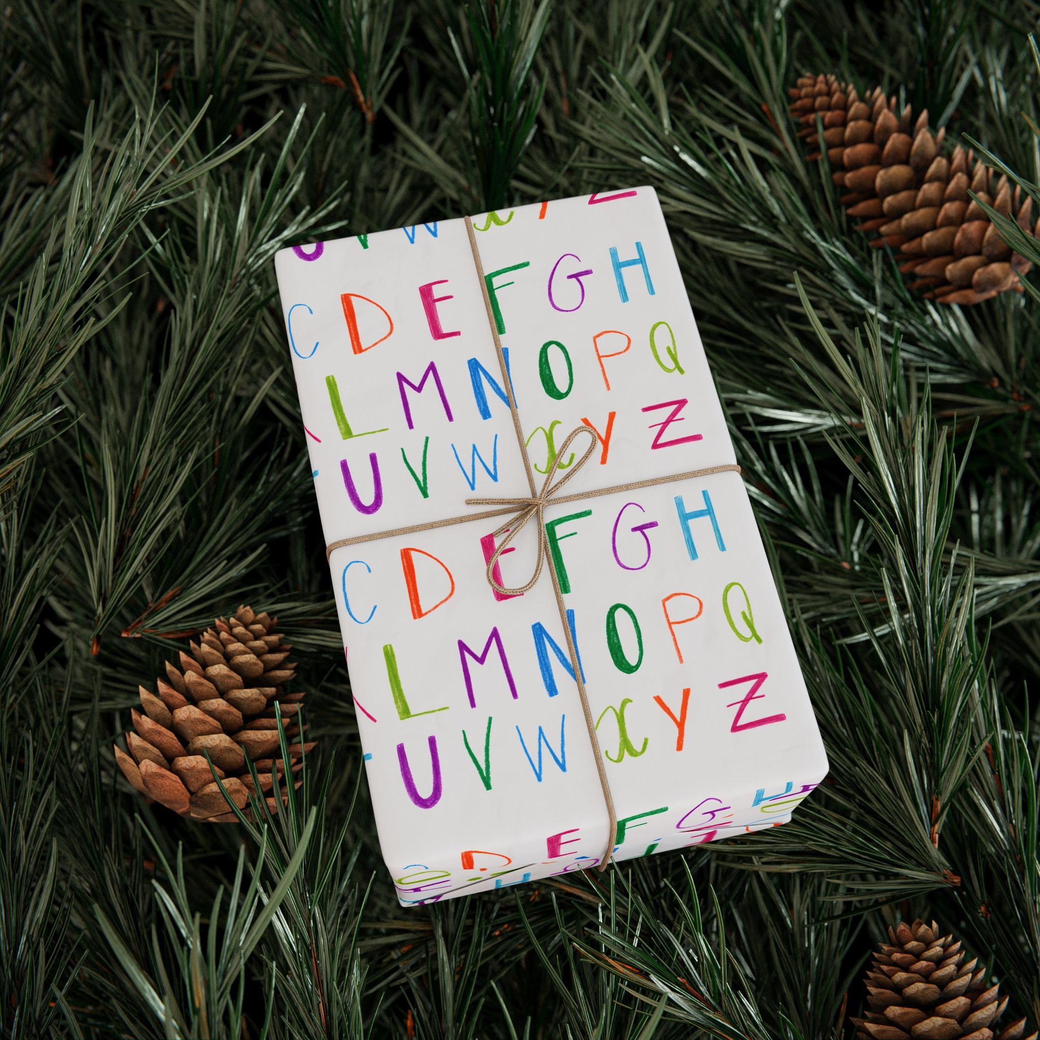 Alphabet Wrapping Paper | A–Z Gift Wrap Roll