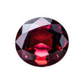 Red Gemstone Vinyl Sticker — Kiss-Cut Jewel Laptop Decal