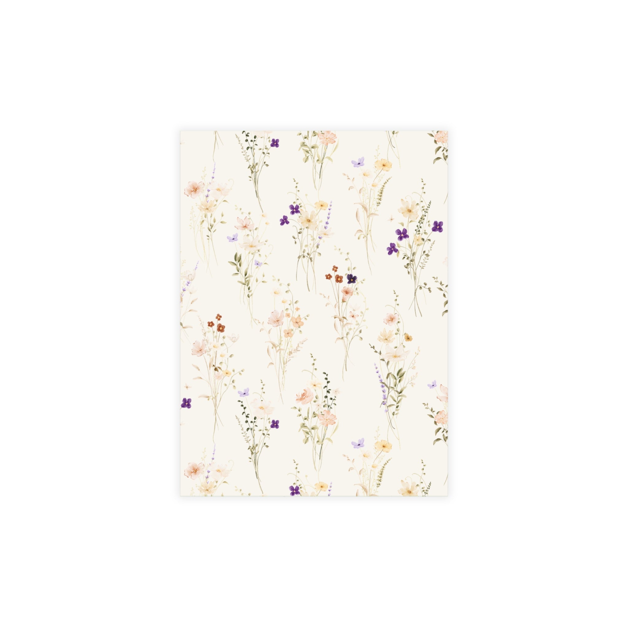 Customizable Botanical Wedding Invitation Pack (10, 30, or 50 Count) - Envelopes included