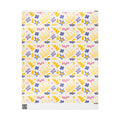 Floral Pastel Wrapping Paper Roll — Yellow, Pink & Lavender Patterned Gift Wrap