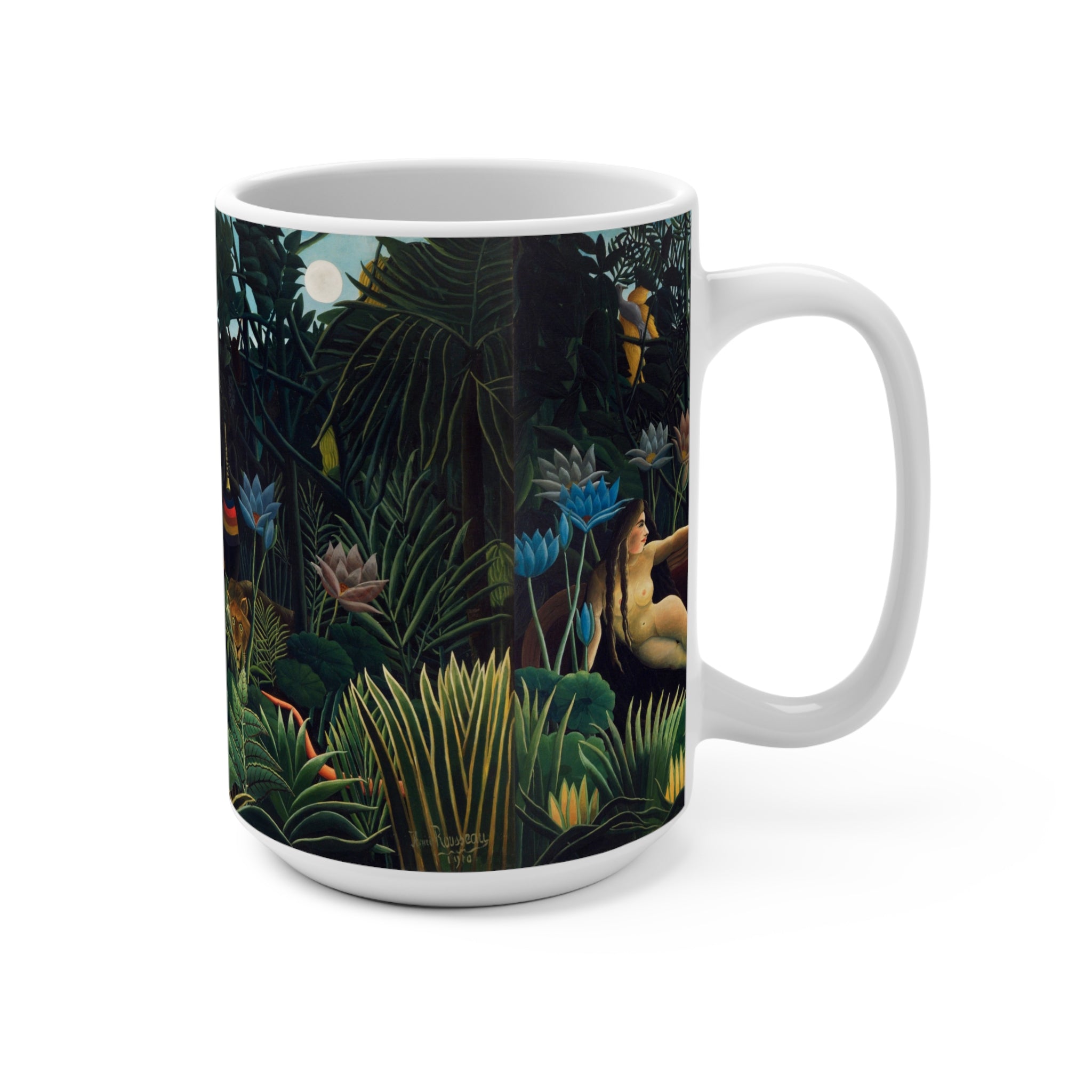 Jungle Art Mug | Tropical Forest Coffee Cup