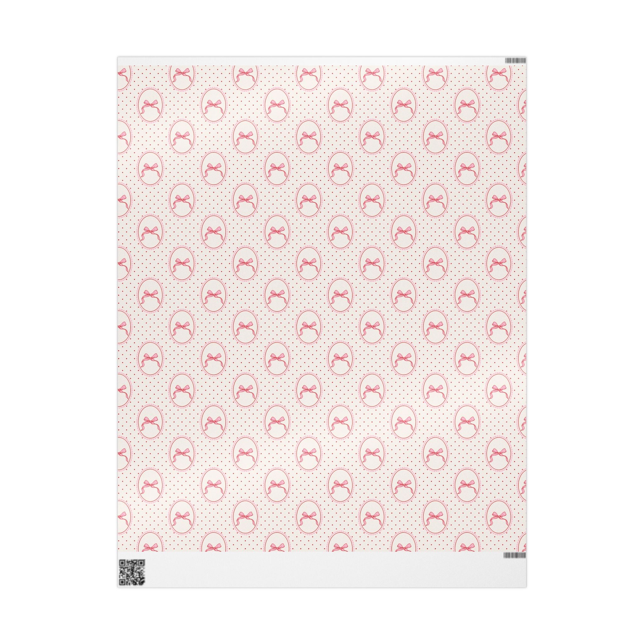 Ballet Wrapping Paper | Pink Dotted Gift Wrap