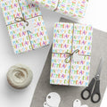 Wrapping Paper — Colorful "Happy Birthday" Repeat Gift Wrap