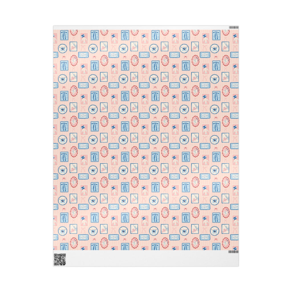Cameo Wrapping Paper | Vintage Pastel Gift Wrap