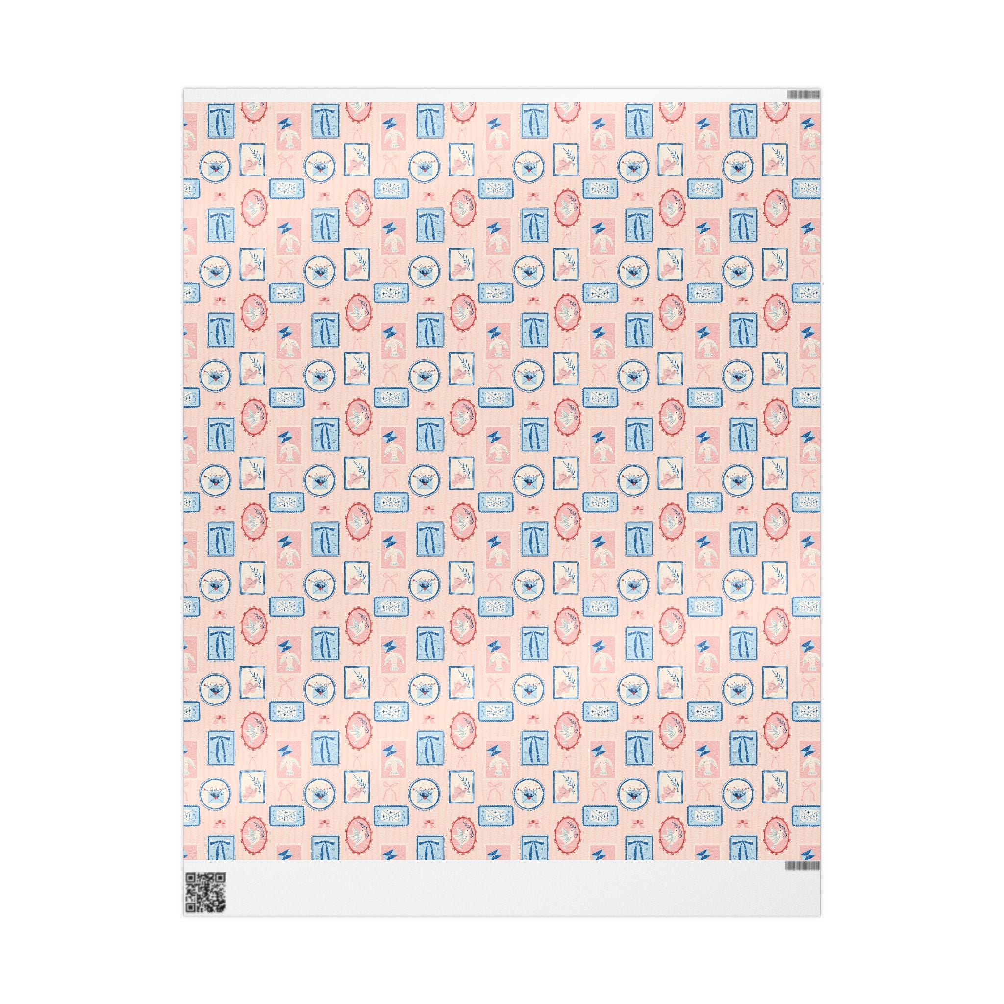 Cameo Wrapping Paper | Vintage Pastel Gift Wrap