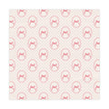 Pink Bow Polka Dot Tablecloth — Vintage Romantic Dining Linen