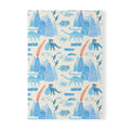 Dinosaur Notebook A5 | Blue Jurassic Pattern Journal