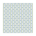Chinoiserie Tablecloth | Blue Floral Stripe Dining Linen