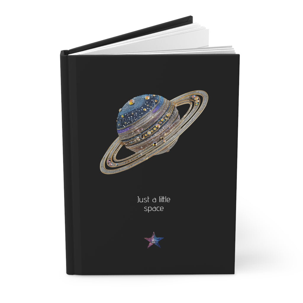 Space Planet Hardcover Journal Notebook – Matte Stargazer Notebook