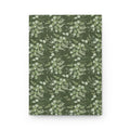 Botanical Eucalyptus Hardcover Journal — Green Floral Notebook for Writing & Gift