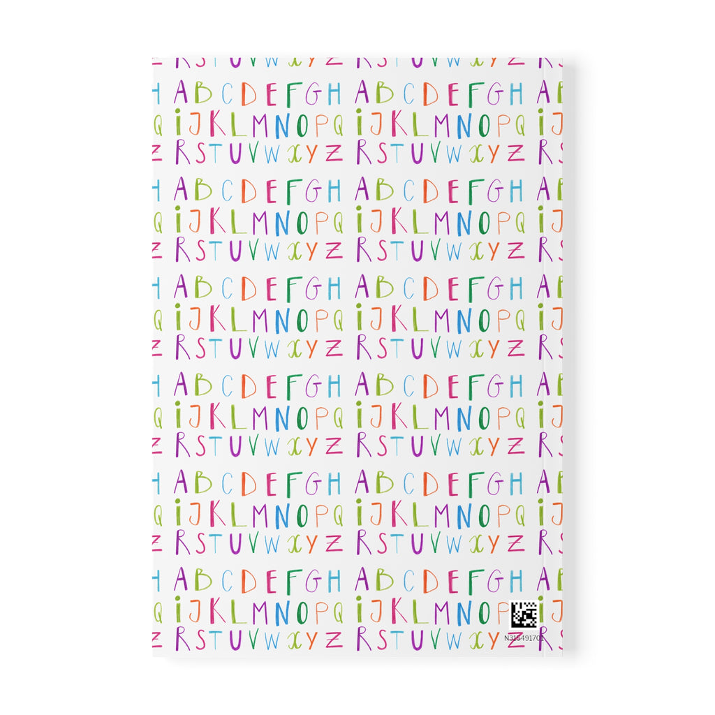 Alphabet Notebook A5 | Cute School Journal