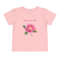 Pink Peony Club Toddler Tee — Floral '20 Pink Short Sleeve