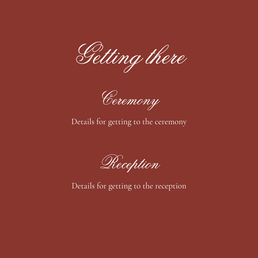 Olive and rust: Wedding Stationery Sample Kit