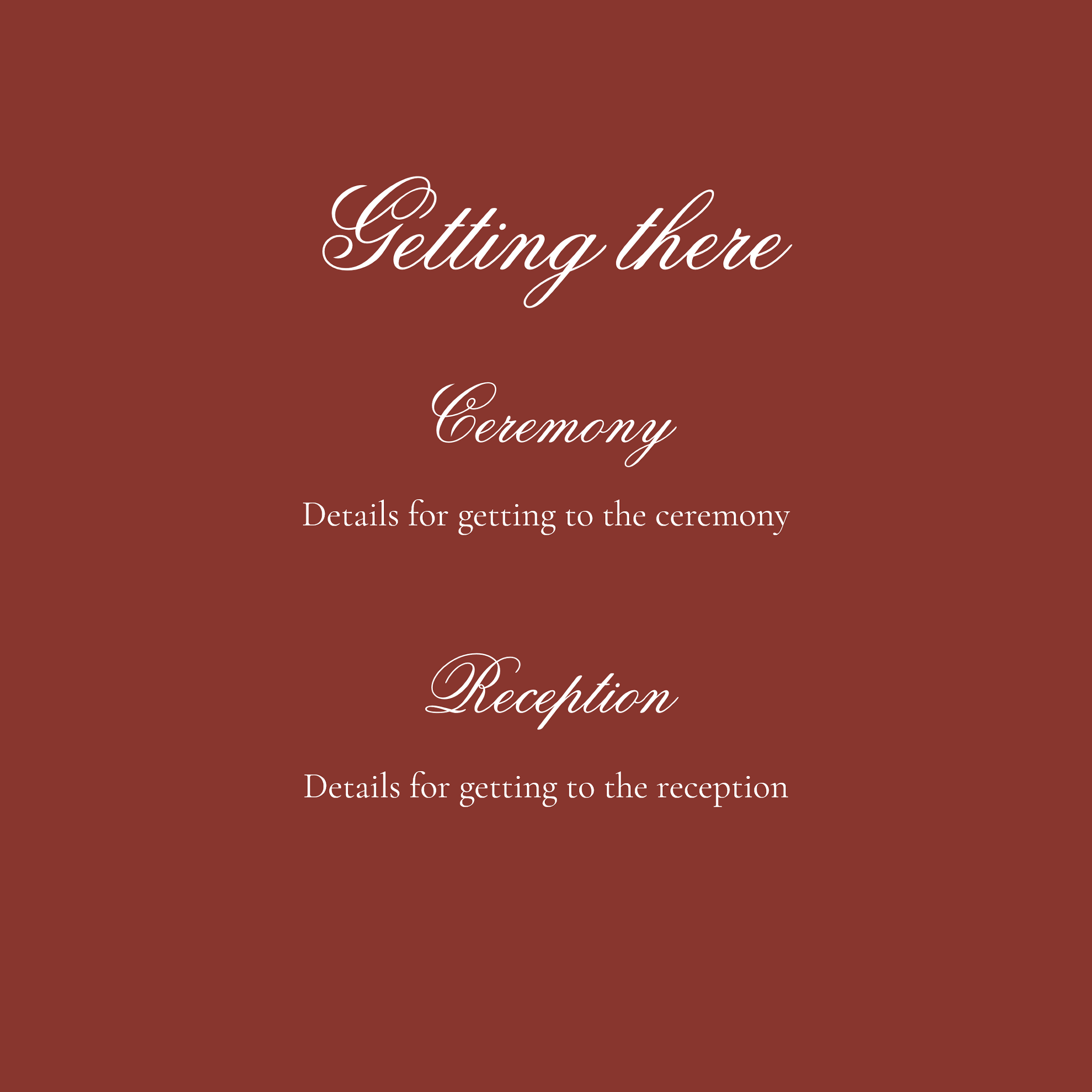 Olive and rust: Wedding Stationery Sample Kit