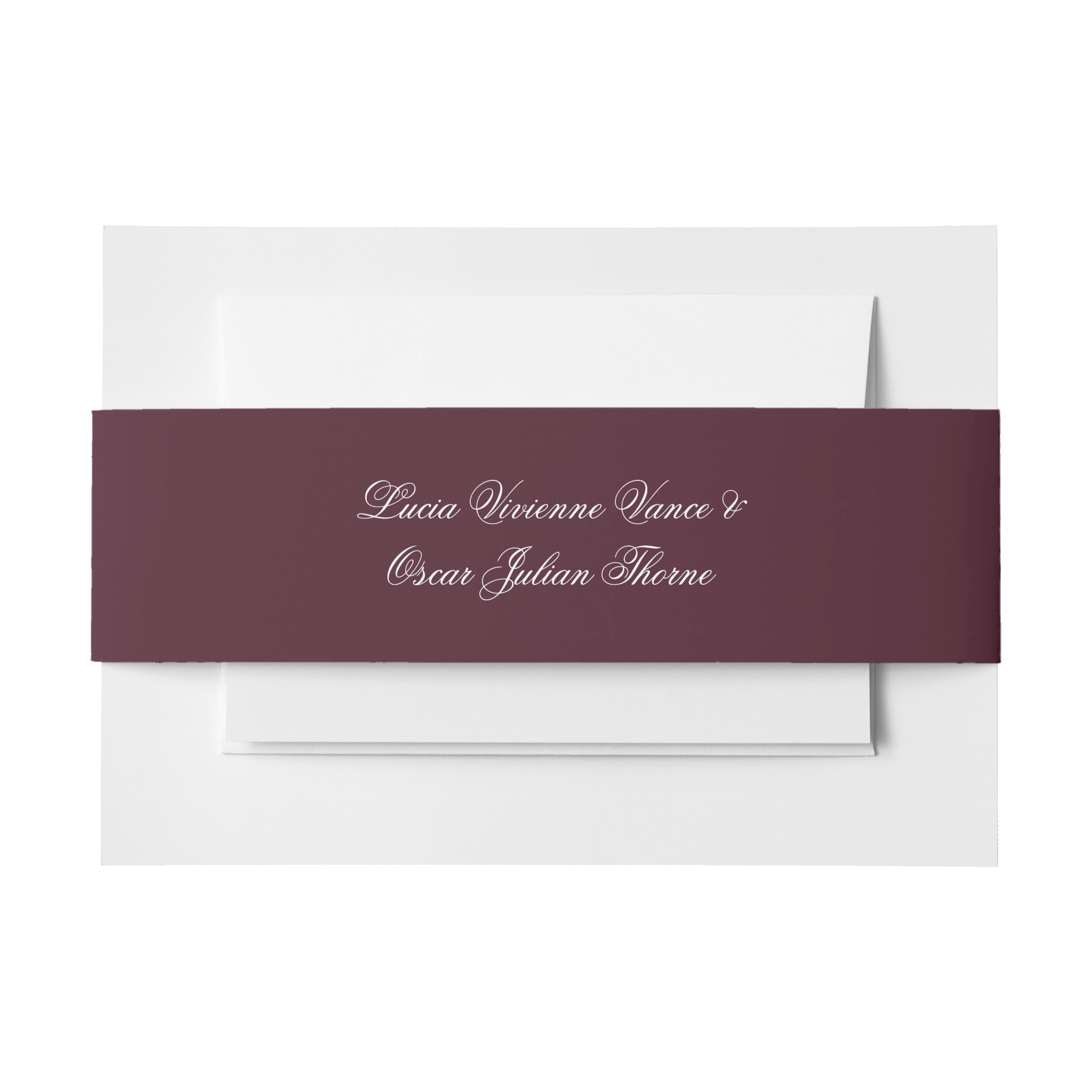 The Burgundy Collection: Wedding Stationery Sample Kit
