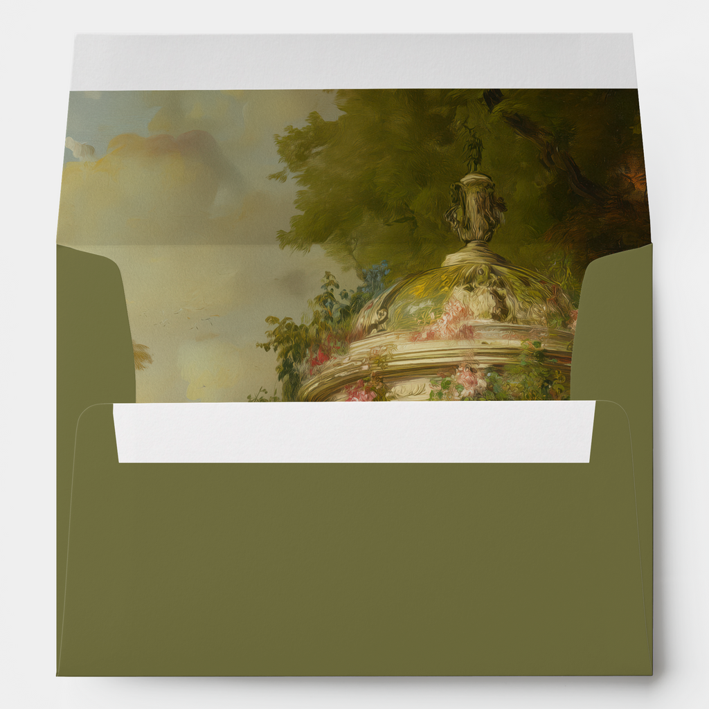 Olive and rust: Wedding Stationery Sample Kit