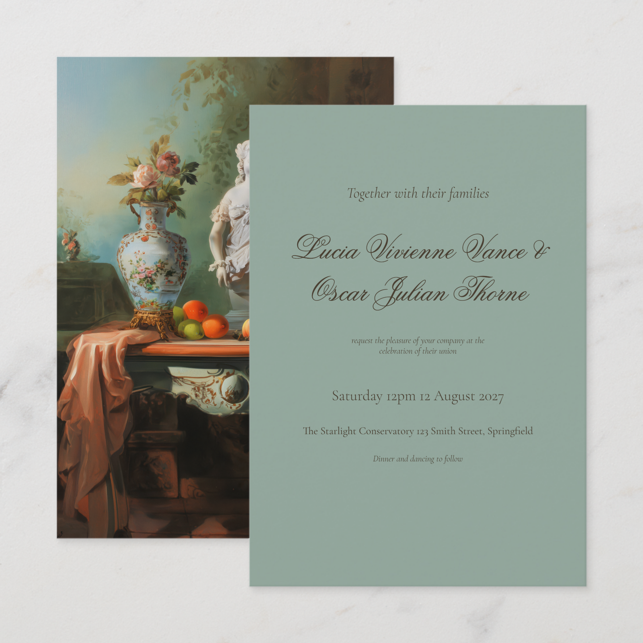 The Venus Suite: Wedding Stationery Sample Kit