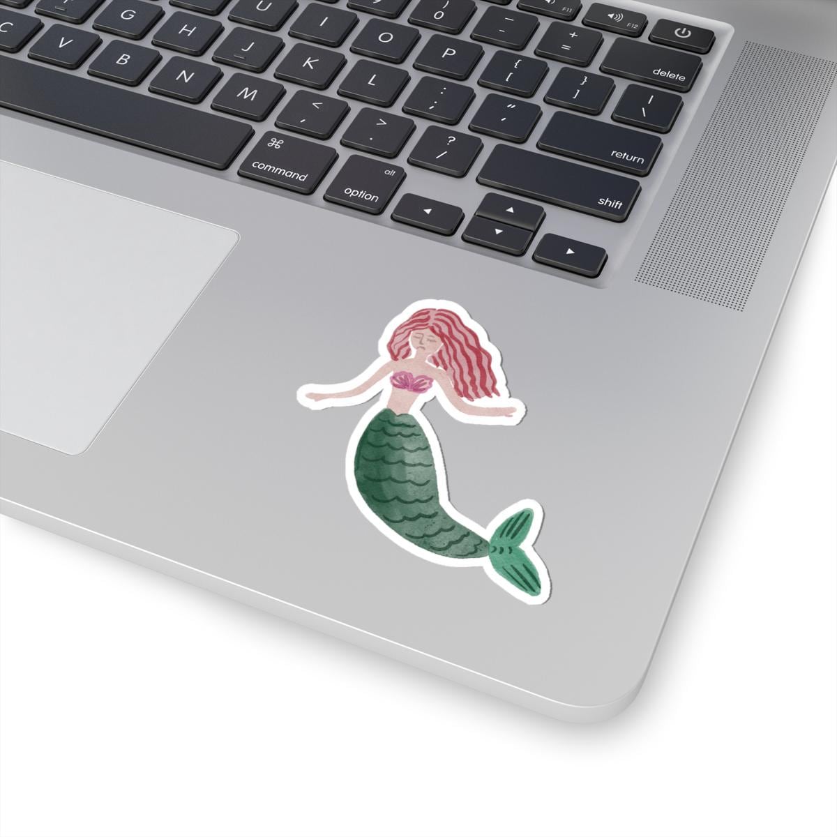 Hand Painted Mermaid Vinyl Sticker Decal